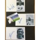 Signed card by Duncan Neale the Newcastle United and Plymouth Argyle footballer